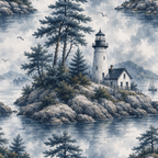 Coastal Mist Wallpaper