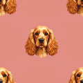 Cocker Spaniel - Flowing Fur Harmony Wallpaper