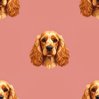 Cocker Spaniel - Flowing Fur Harmony Wallpaper