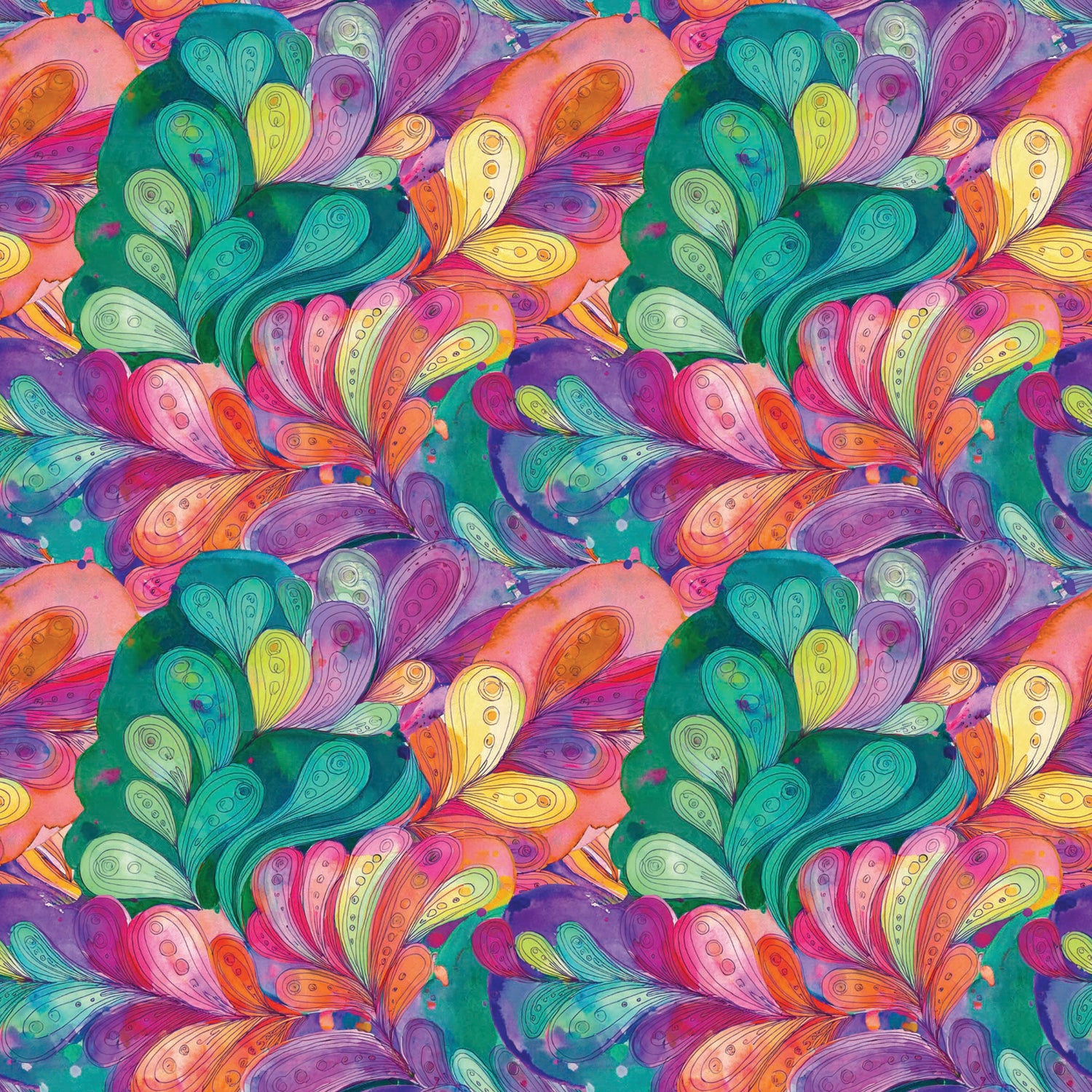 Confetti Bloom Wallpaper