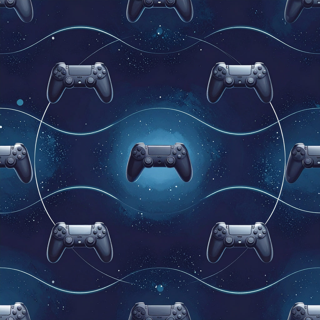 Controller Orbit Field Wallpaper