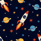 Cosmic Voyage Wallpaper