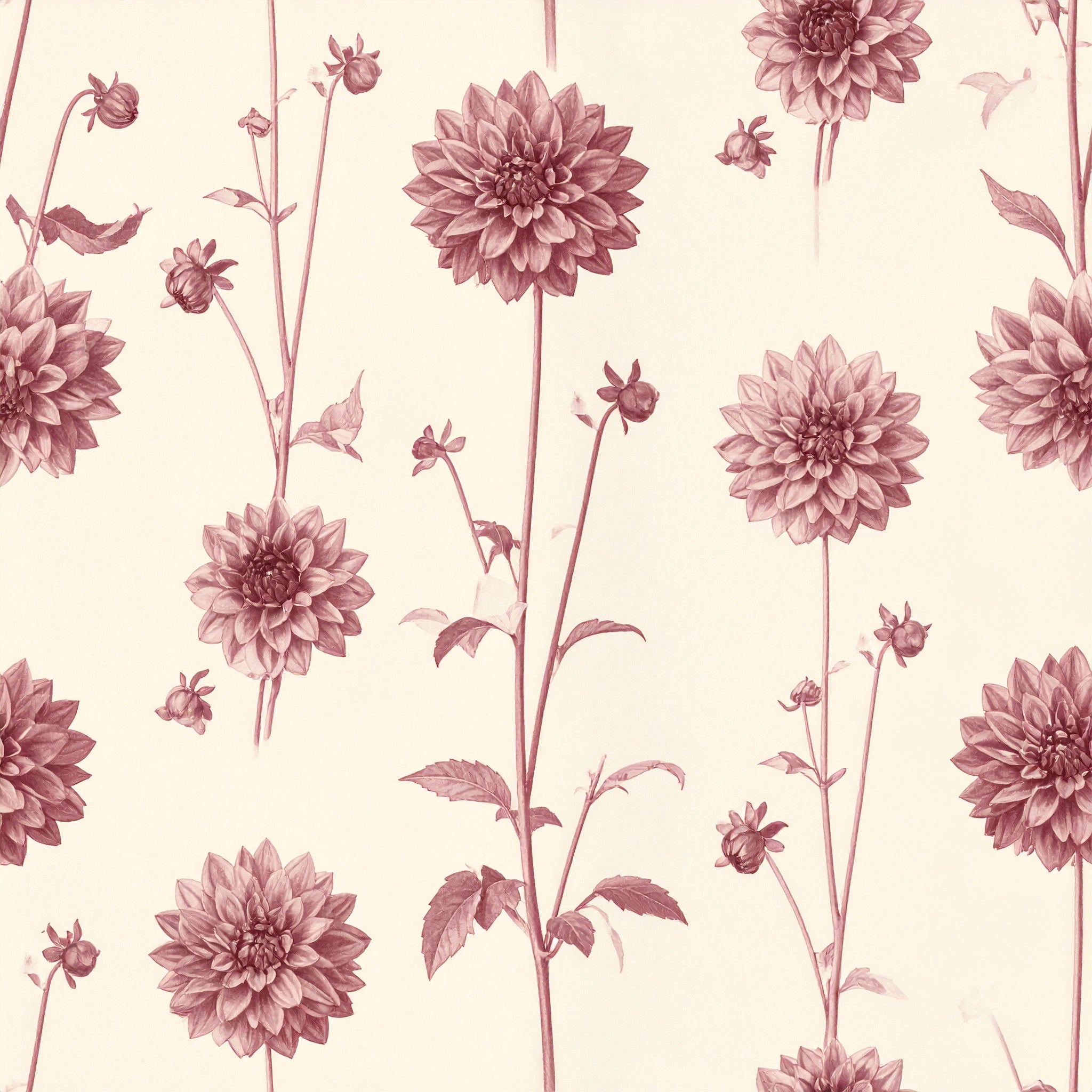 Dahlia Whisper Streams Wallpaper