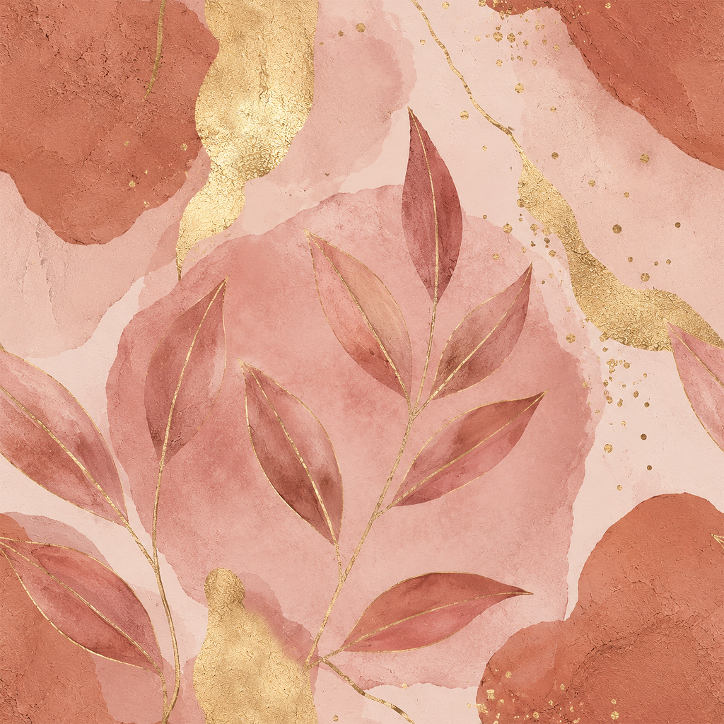Dusty Rose Clay Wallpaper