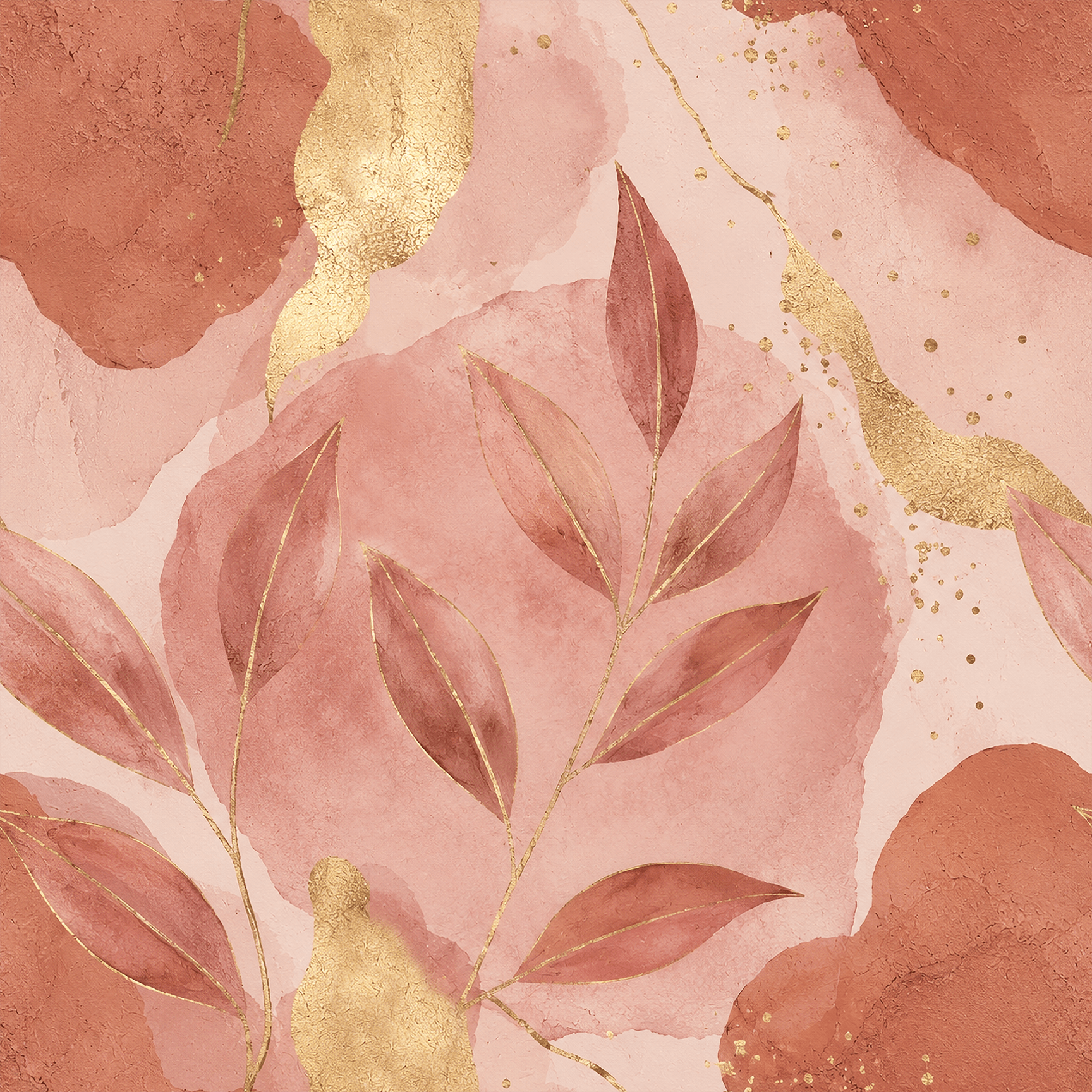 Dusty Rose Clay Wallpaper Peel and Stick Wallpaper | Accent Haus