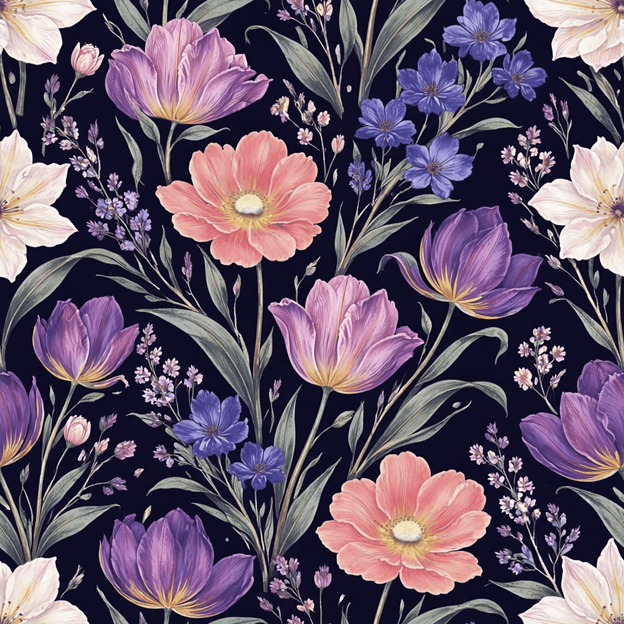 Elysian Night Wallpaper Peel and Stick Wallpaper | Accent Haus