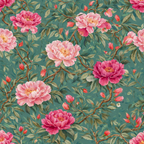 Eternal Peony Bloom Wallpaper