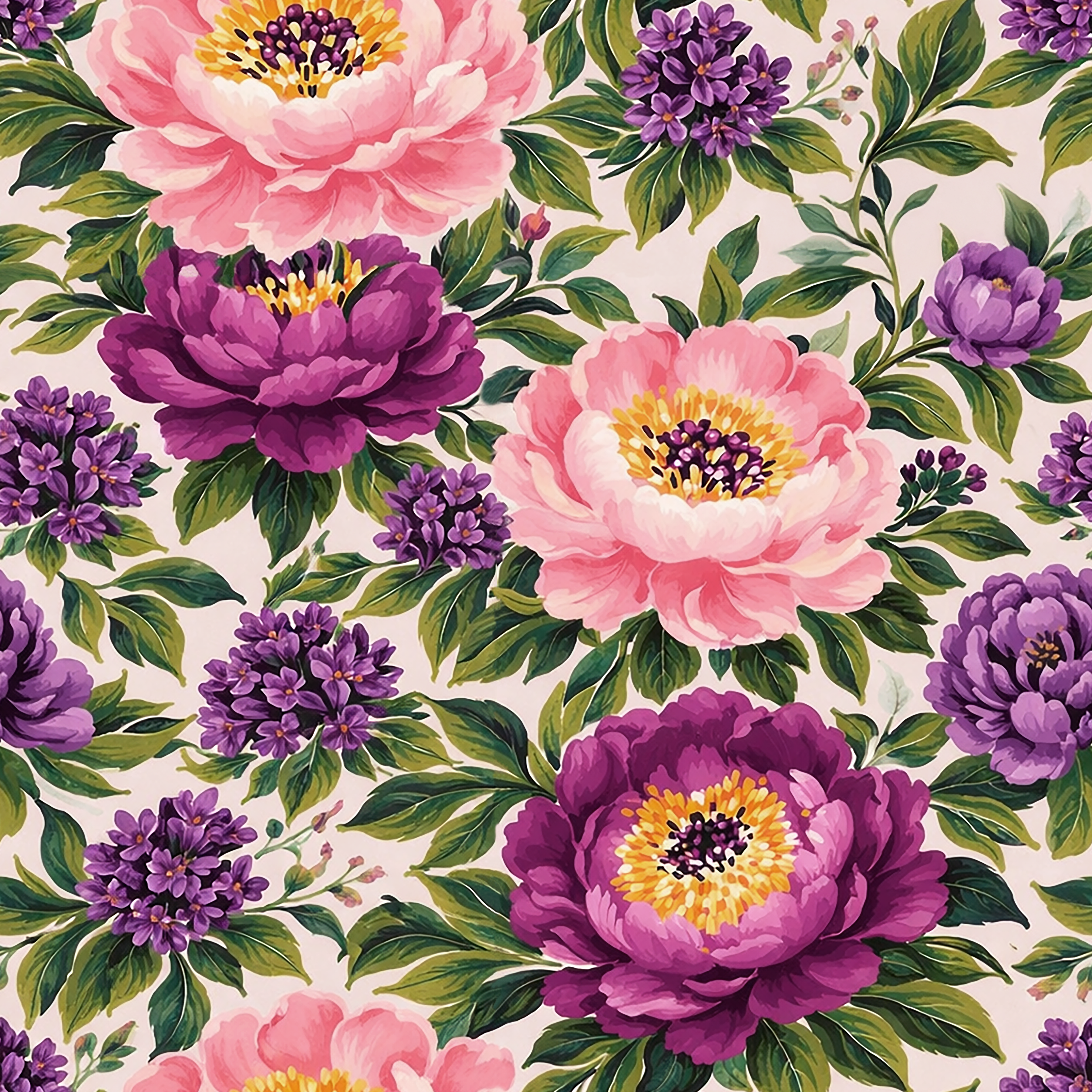 Ethereal Peony Rhapsody Wallpaper
