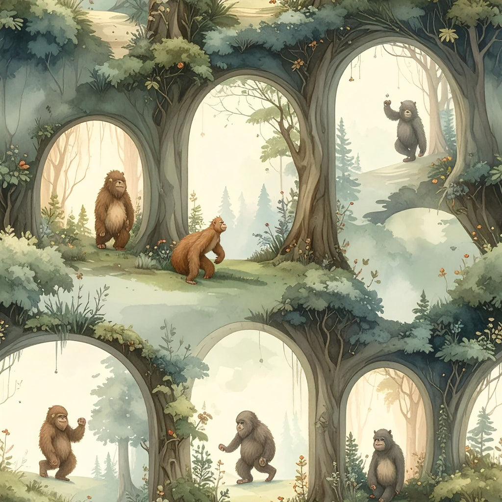 Sasquatch Archway Glade Wallpaper
