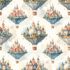 Floating Balloon Cities Wallpaper