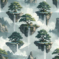 Floating Bonsai Terraces Wallpaper