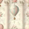 Floating Garden Balloons Wallpaper