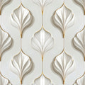 Floating Porcelain Petals Wallpaper