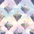 Floating Rock Dragon Isles Wallpaper