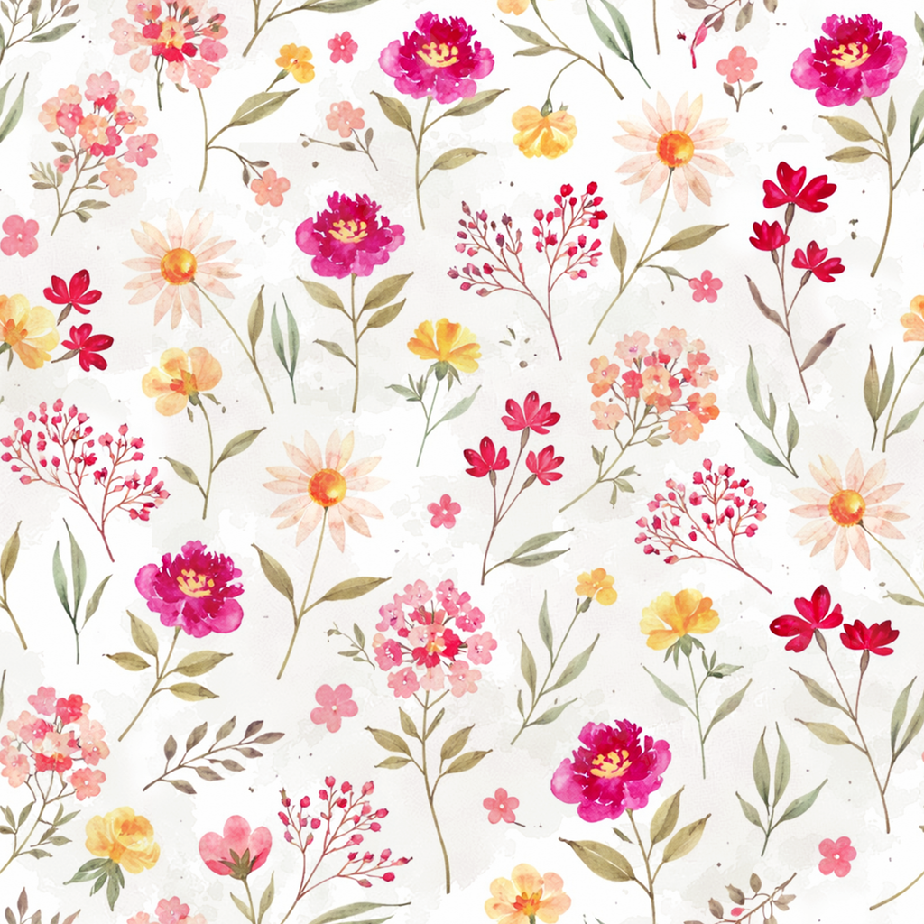 Sunlit Petal Symphony Wallpaper
