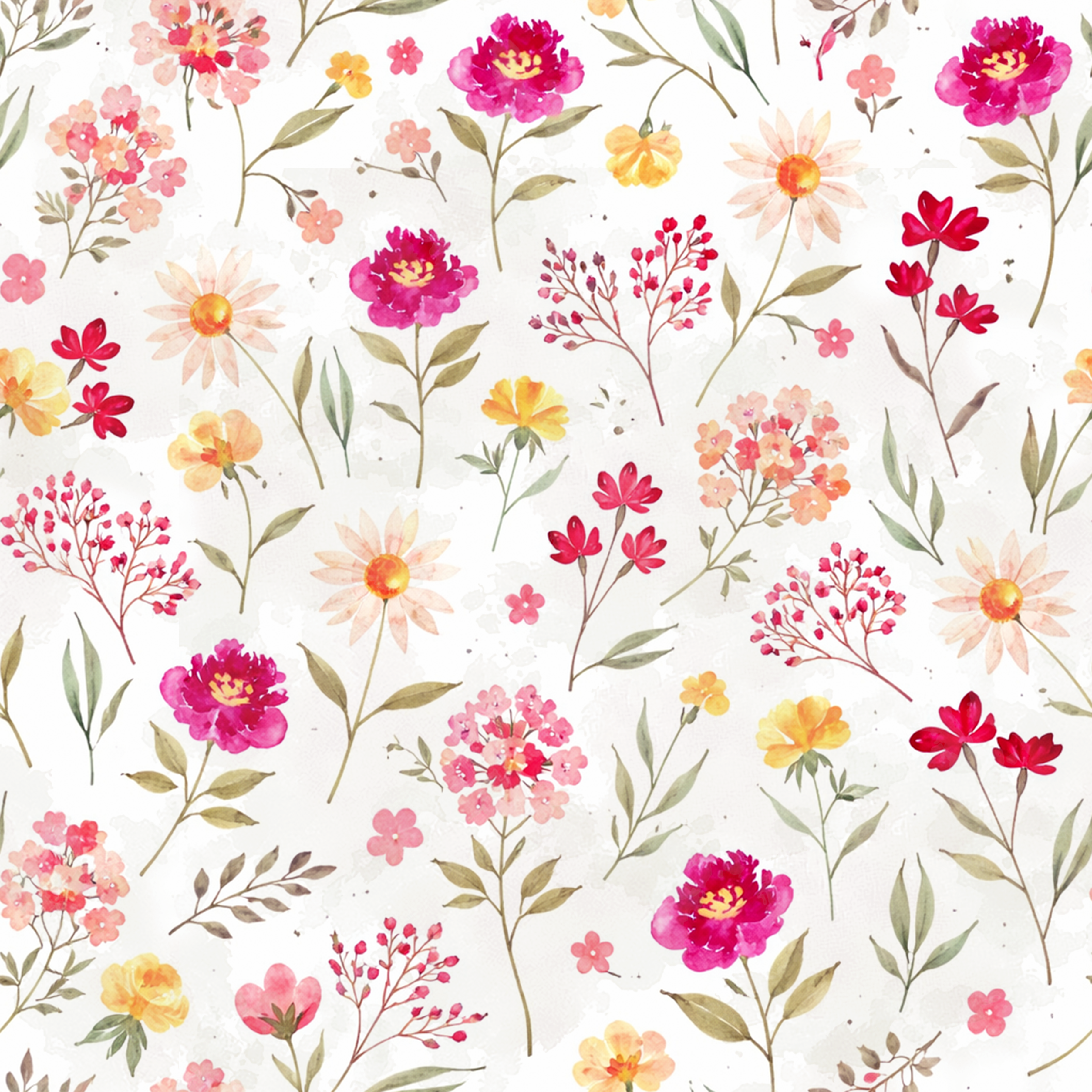 Sunlit Petal Symphony Wallpaper