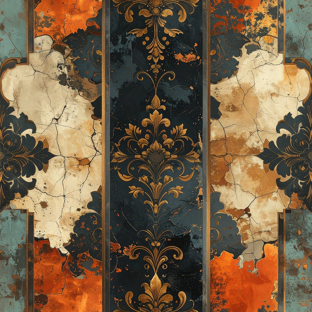 Fresco Imperfection Tapestry Wallpaper