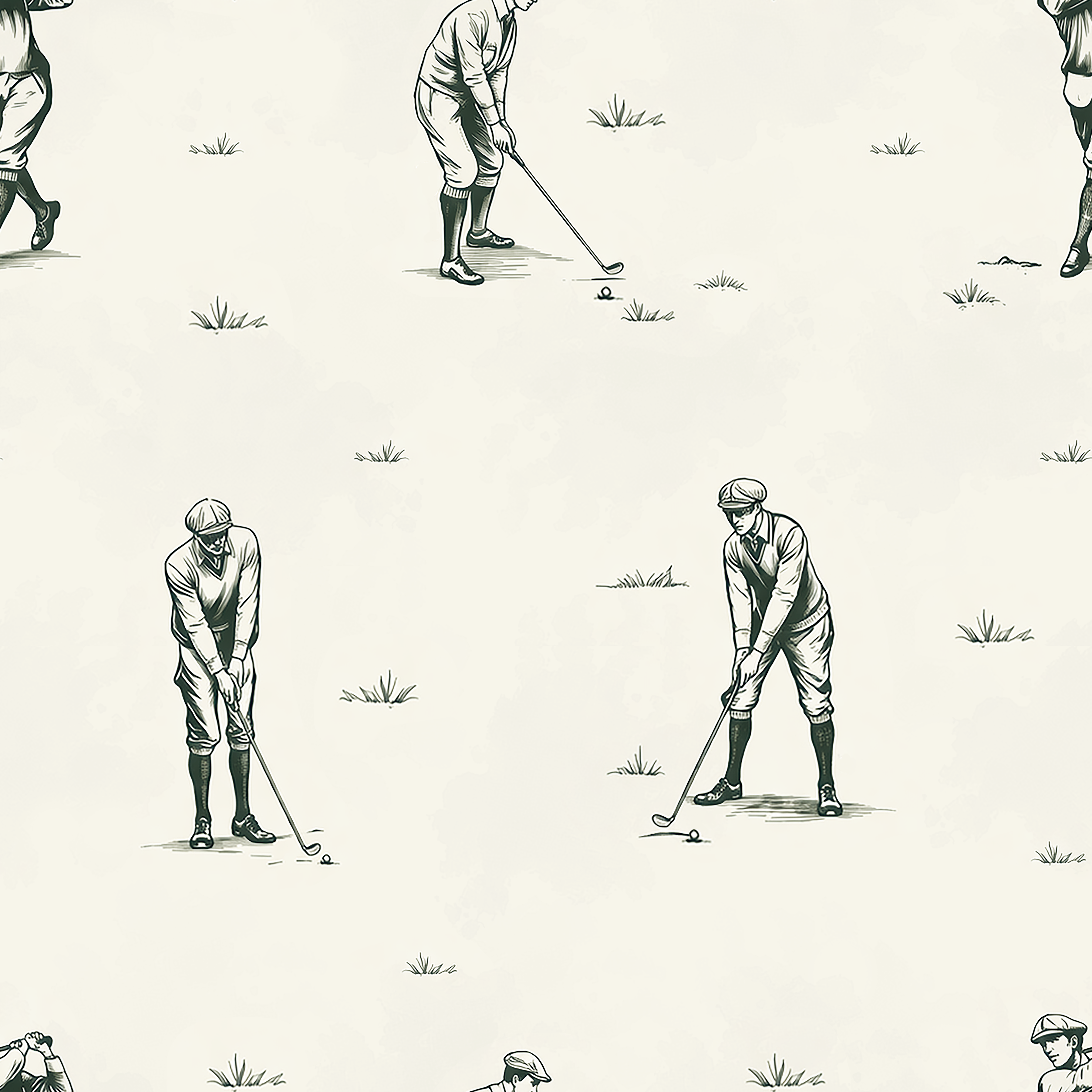 Gentlemen’s Fairway Wallpaper