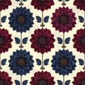 Gilded Jewel-Tone Botanical Wallpaper