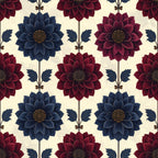 Gilded Jewel-Tone Botanical Wallpaper