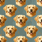 Golden Retriever - Soft Light Harmony Wallpaper