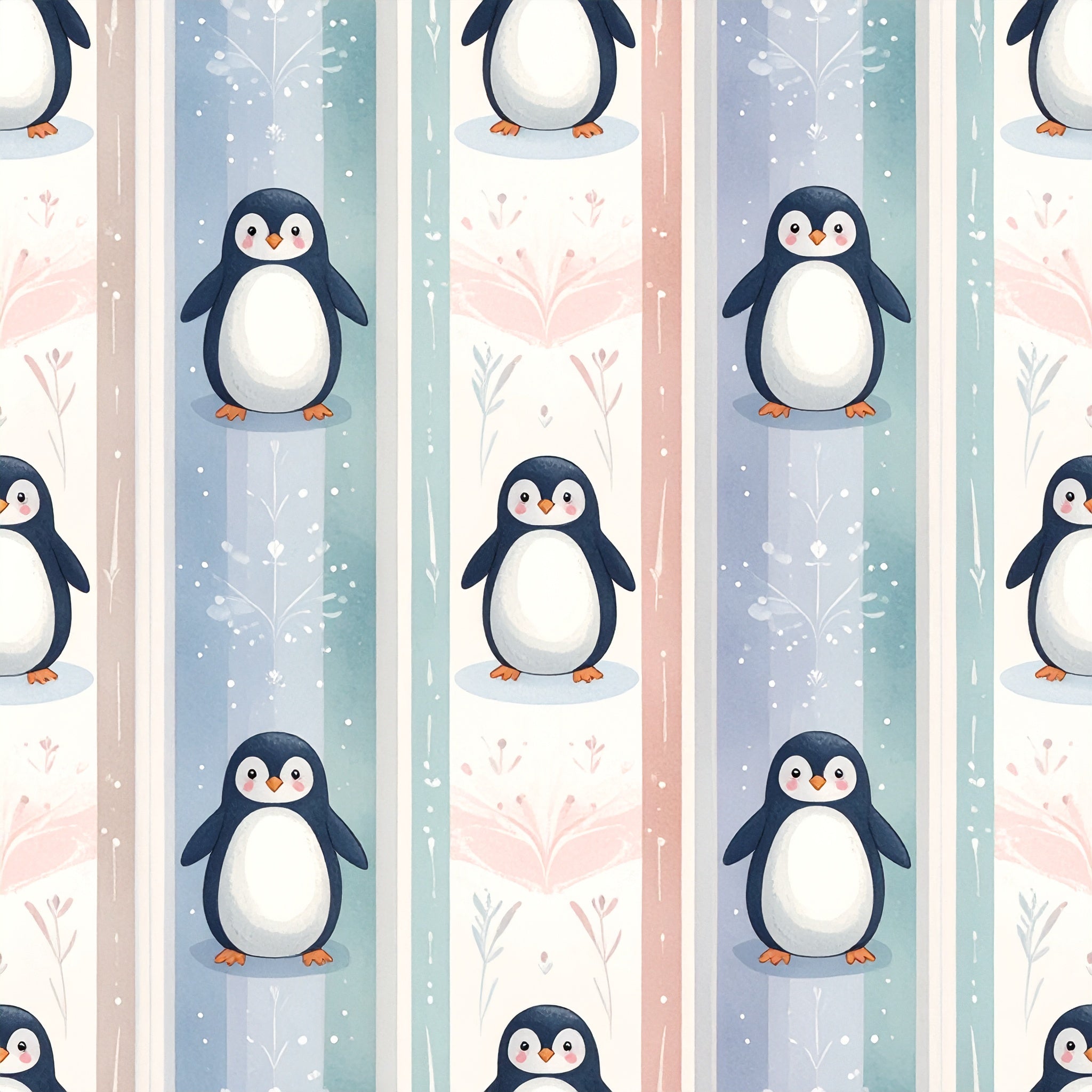 Arctic Stripe March Wallpaper