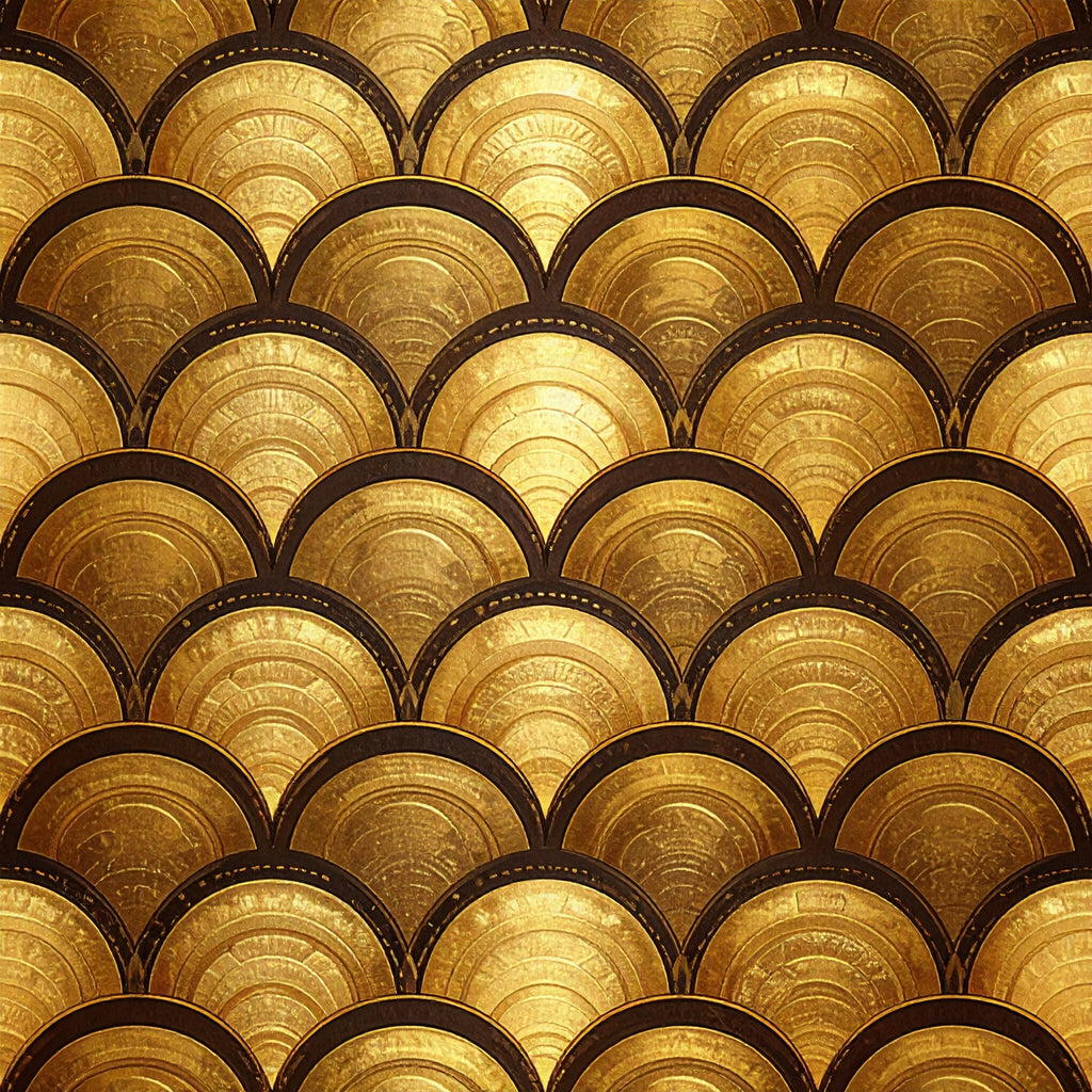 Imperial Brocade Grid Wallpaper