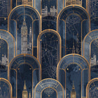 Imperial Map Stone Reliefs Wallpaper