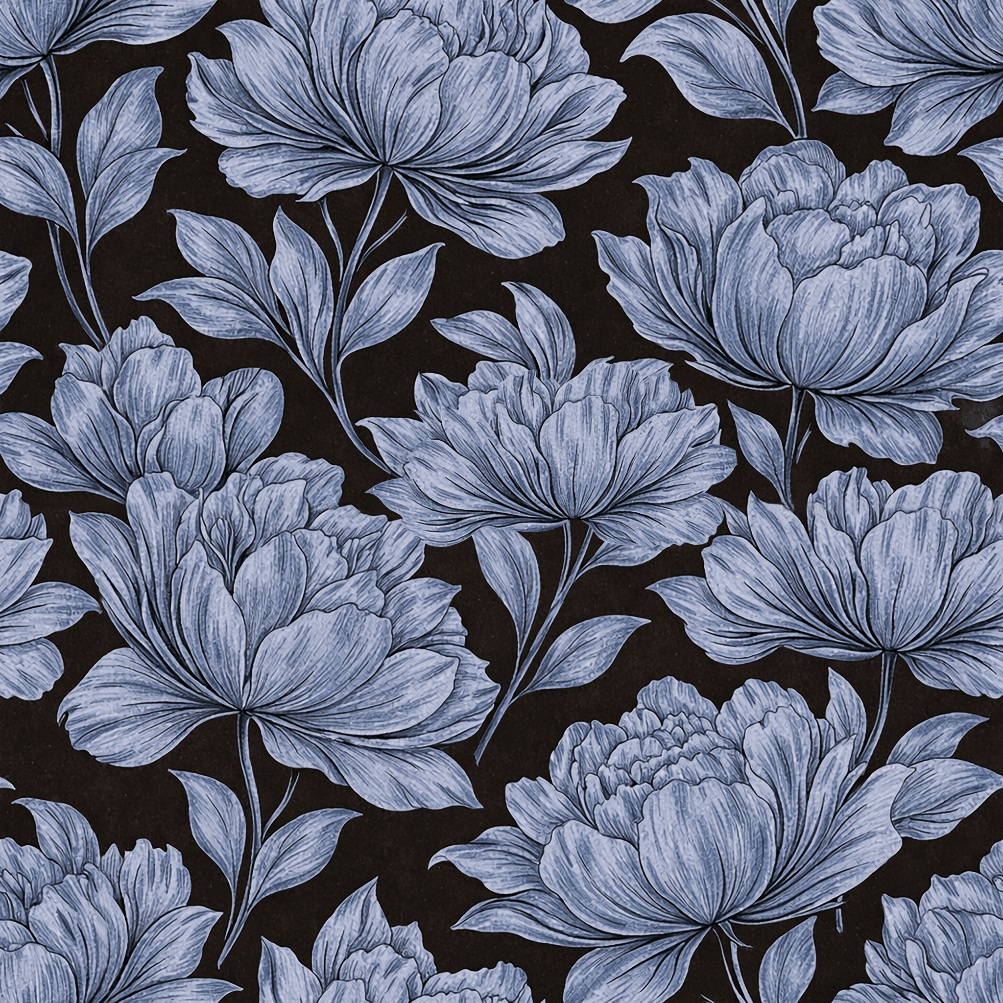 Indigo Whisper Wallpaper Peel and Stick Wallpaper | Accent Haus