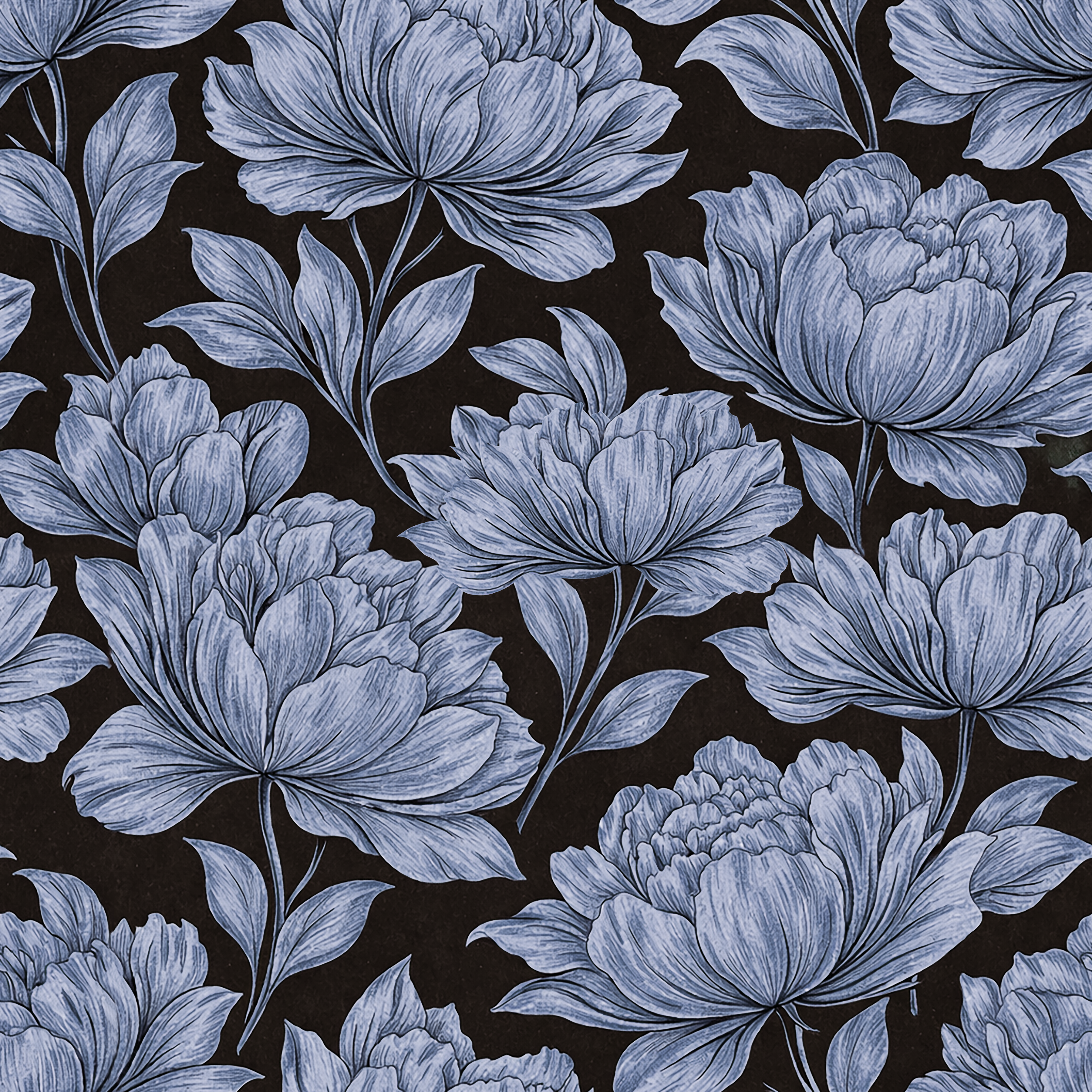 Indigo Whisper Wallpaper