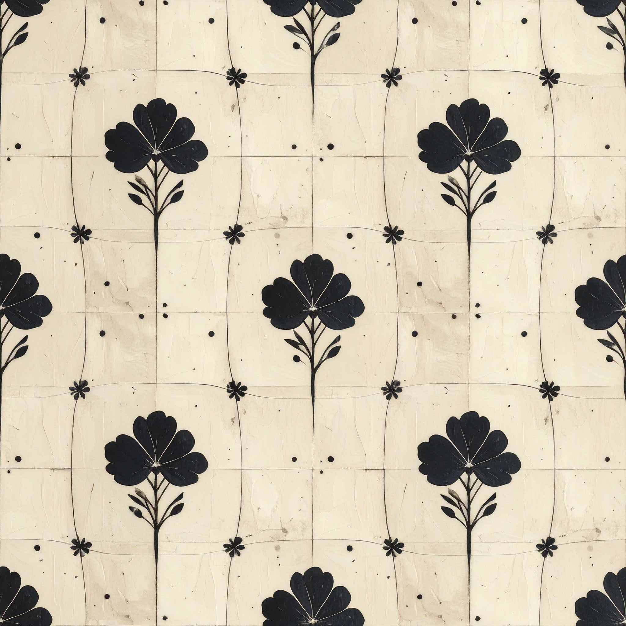 Inkwell Flora Wallpaper