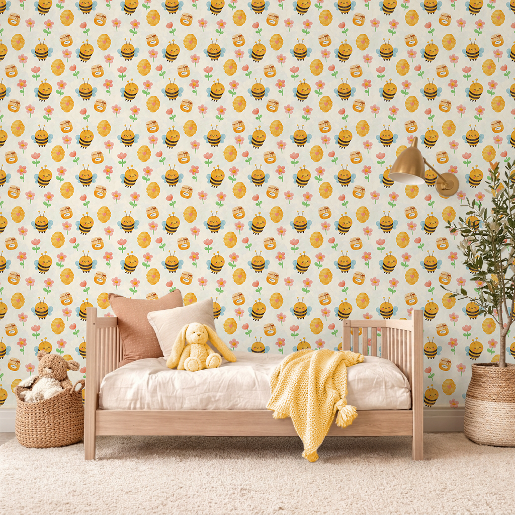 Honey bees Wallpaper Wallpaper