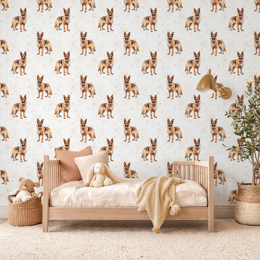 Cozy Canine Keepsake Wallpaper