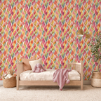 Autumn Silk Leaves Wallpaper