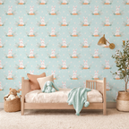 Bunny Garden Wallpaper