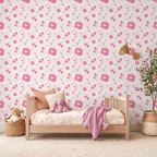 Rosy Remedy Repeat Wallpaper