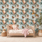 Sloth Balloon Jungle Wallpaper