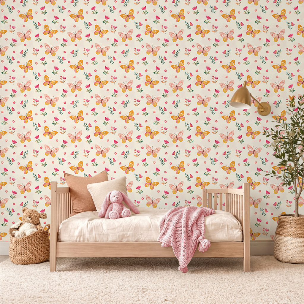 Butterfly Garden Wallpaper