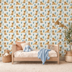 Golden Garden Companions Wallpaper