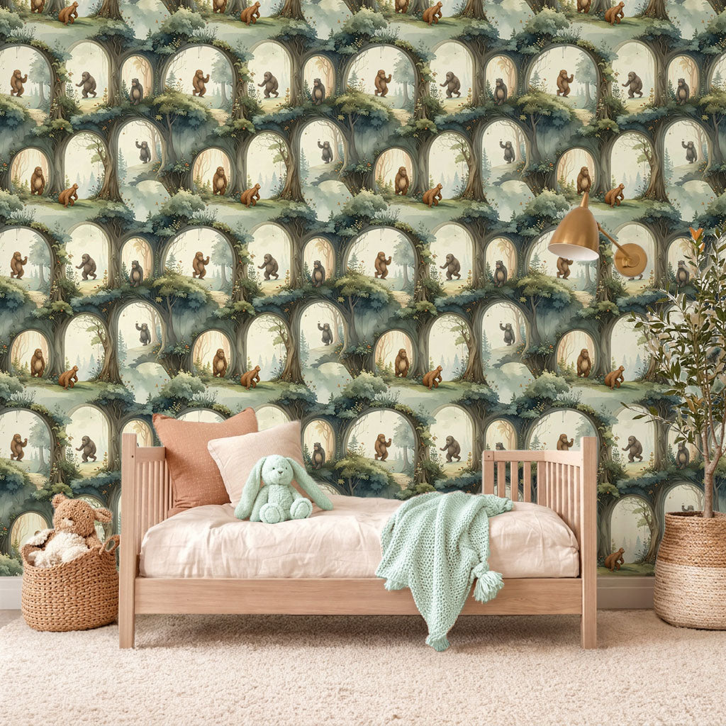 Sasquatch Archway Glade Wallpaper