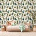 Gentle Woodland Trees Wallpaper