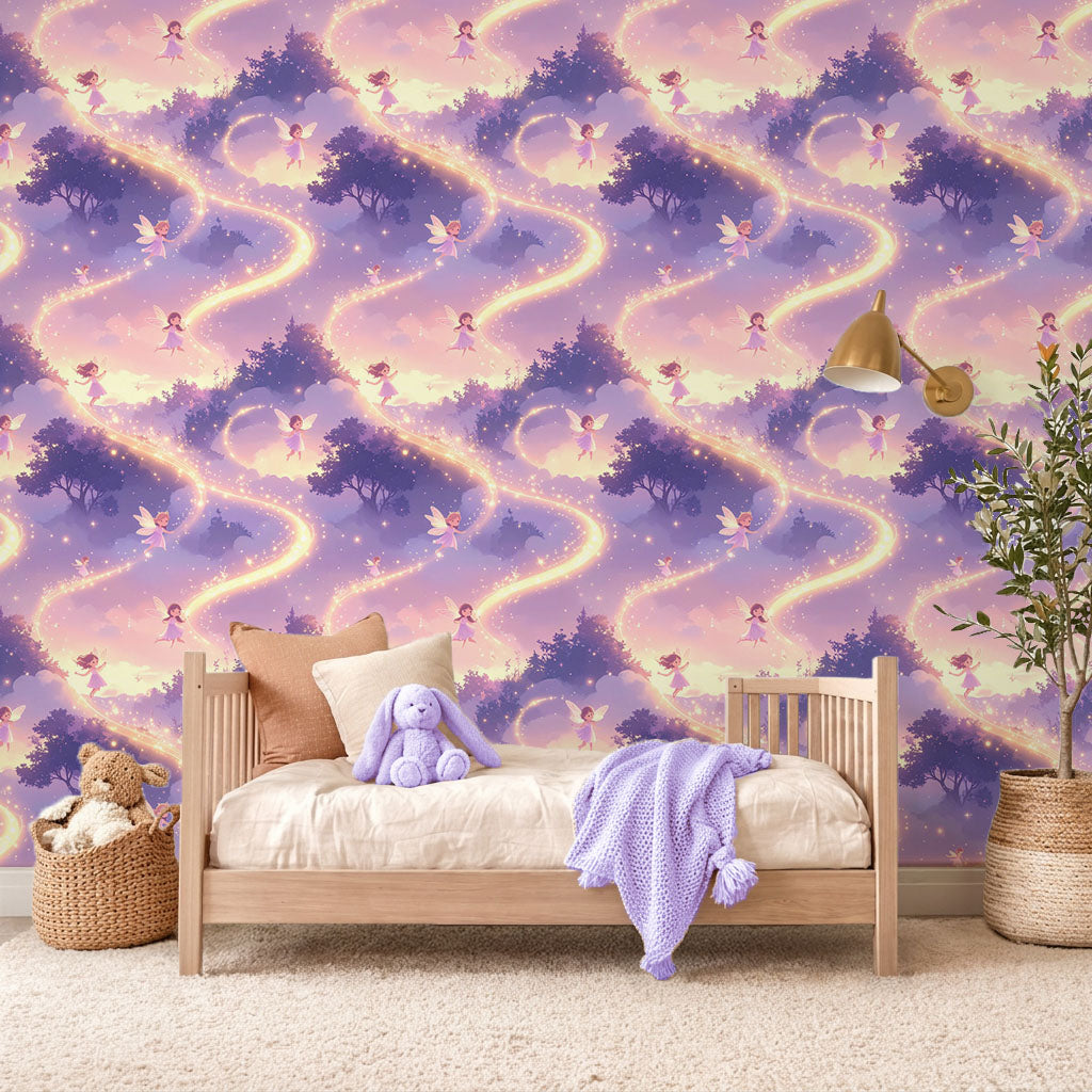 Fairy Light Trails Wallpaper