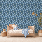 Moonlit Petal Symphony Wallpaper