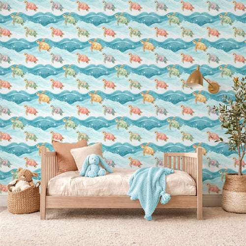 Baby Sea Turtle Swim Wallpaper