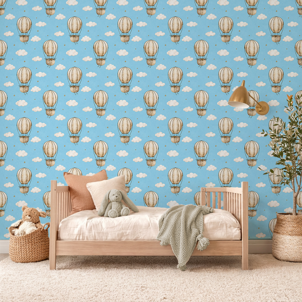 Skybound Balloons Wallpaper