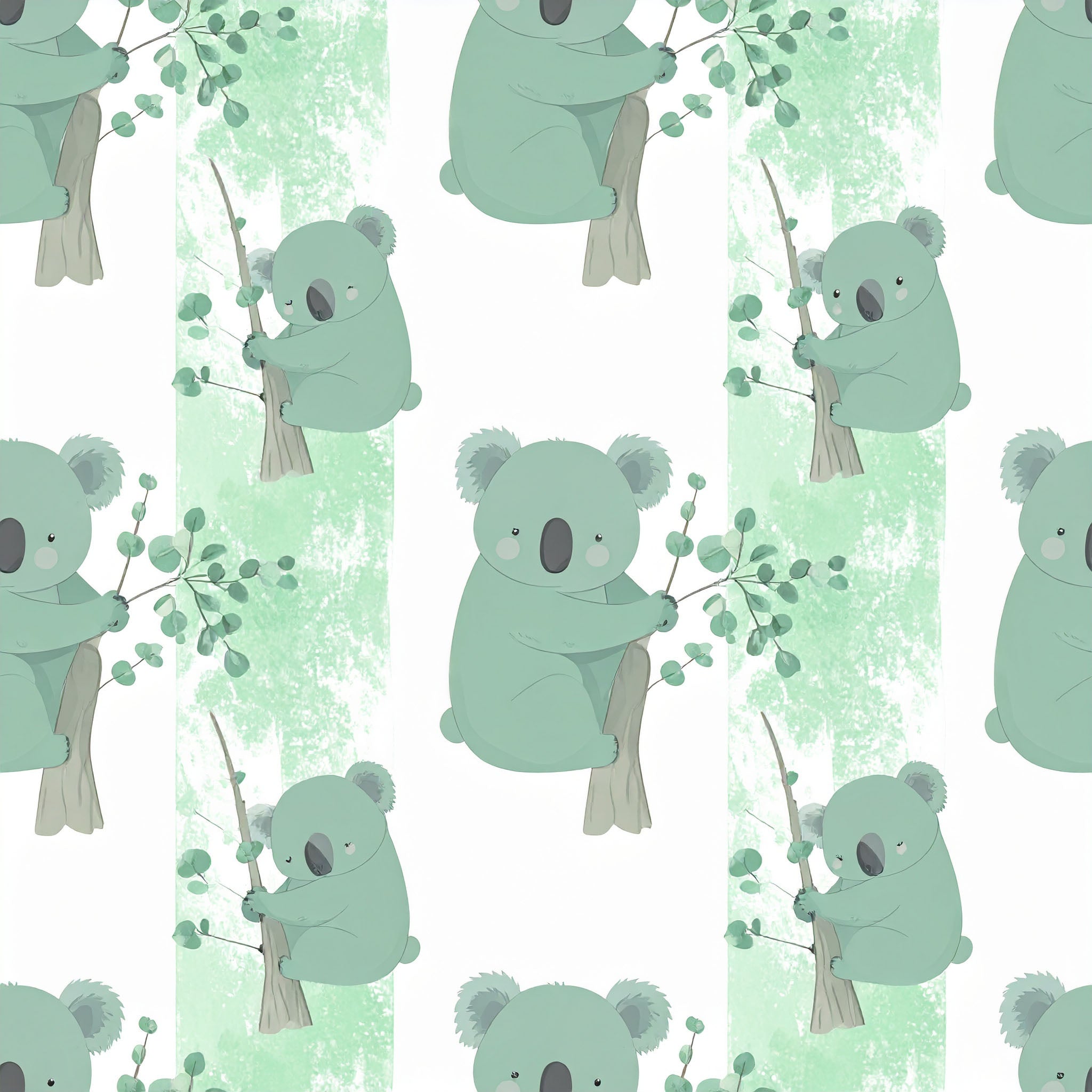 Koala Tree Garden Wallpaper