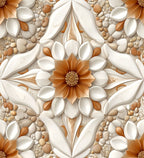 Luxe Pebble Botanics Wallpaper