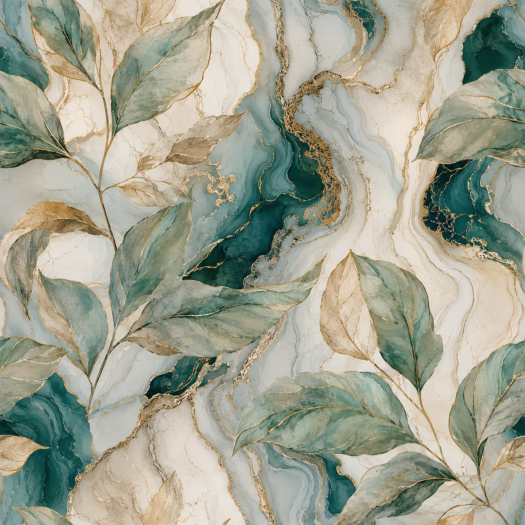 Marble Grove Wallpaper