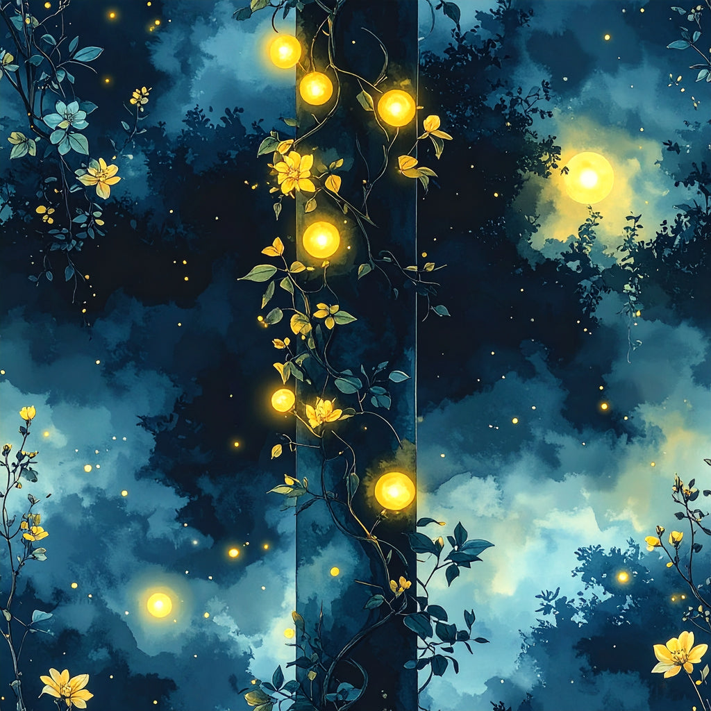 Midnight Firefly Wallpaper