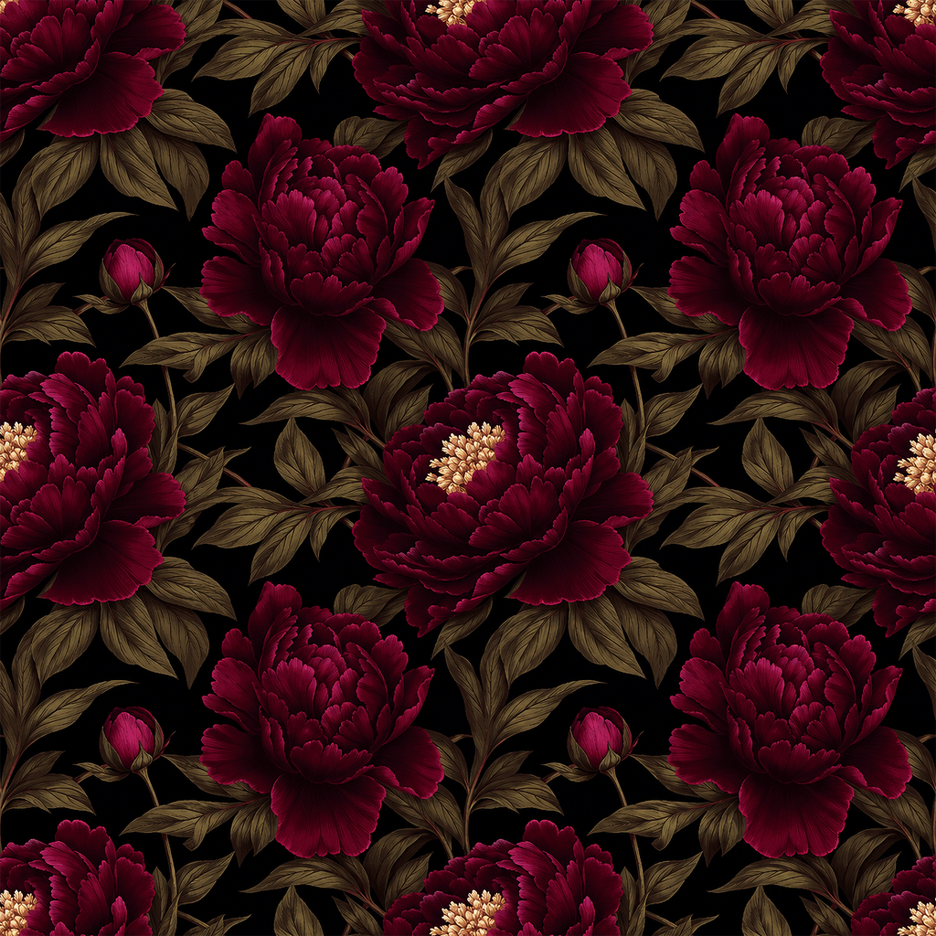 Midnight Botanica Wallpaper